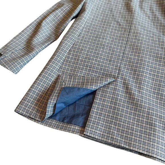 Rag & Bone Ellie Plaid Check Blazer Jacket Oversized Double Breasted Sz XS NWOT - Picture 10 of 14